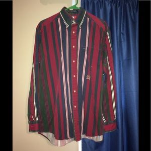 Vintage Tommy Hilfiger Striped Button Up